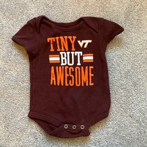 Virginia Tech Baby Onesie